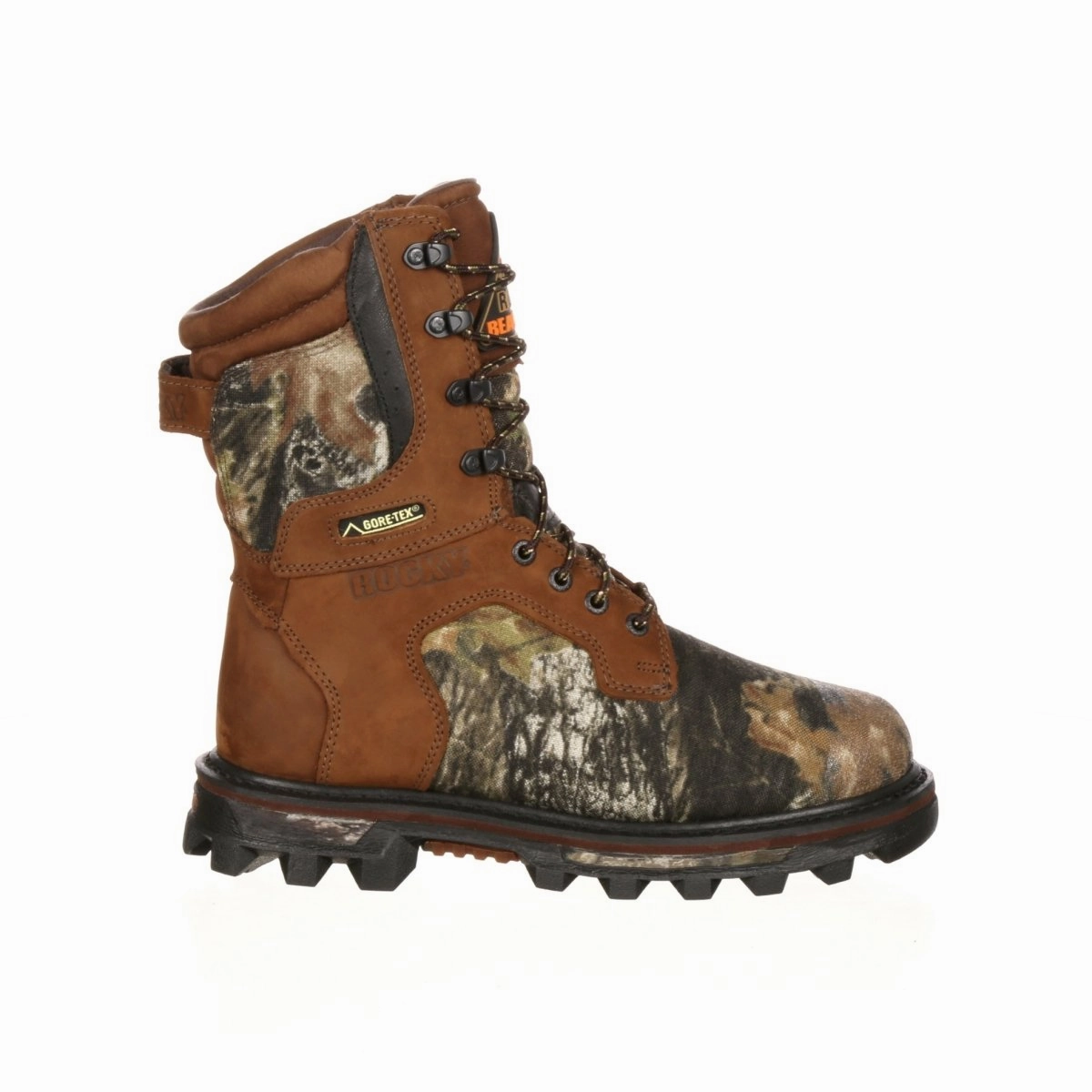 Insulated Trail Exploration Tough Build Rocky Bearclaw 3d Men's Waterproof 1000G Insulated Hunting  Boots Fq0009275 In Brown Mossy Oak