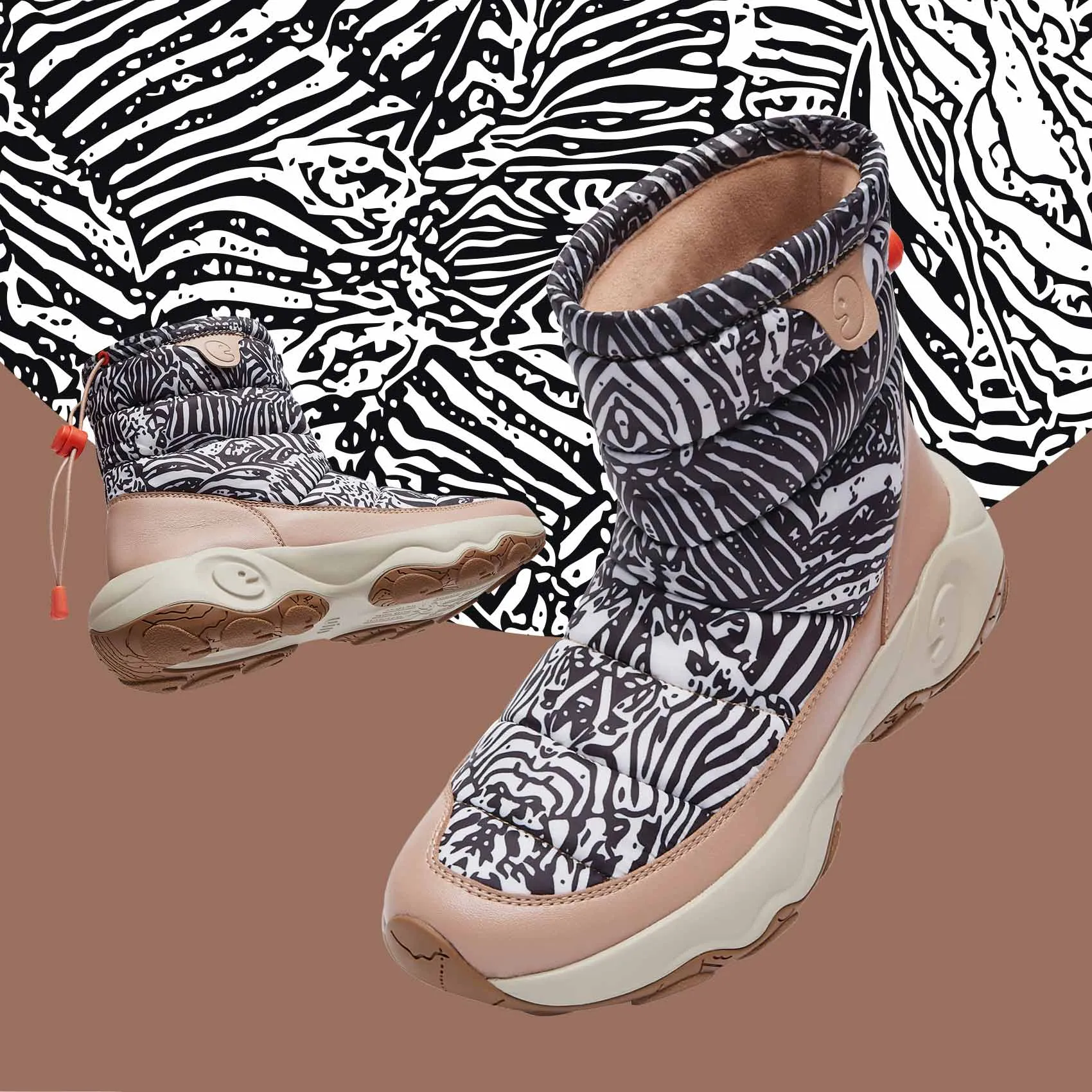 Low Profile Midsole Wild Black & White Cazorla IV Women