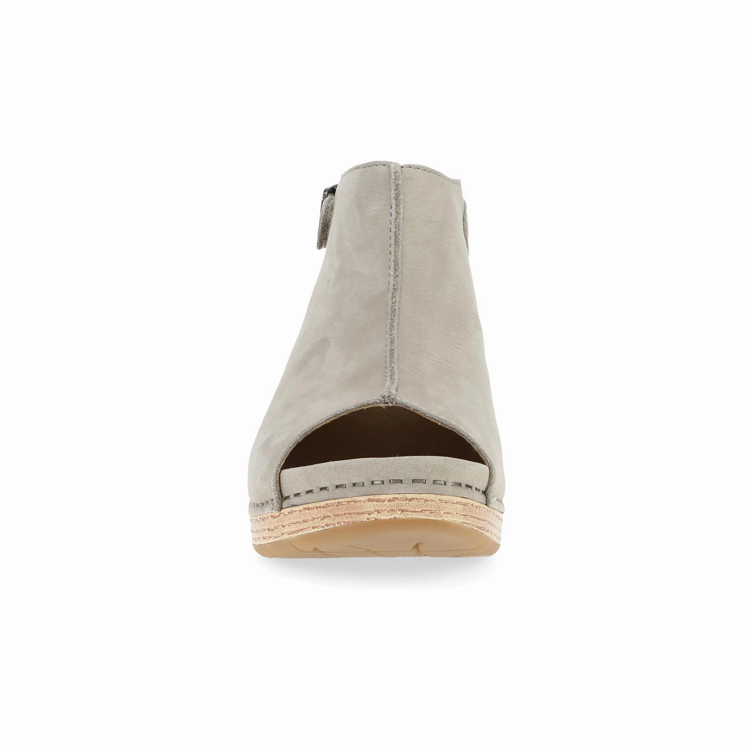 Lizzy Taupe Milled Nubuck Party Ready Flexible Movement
