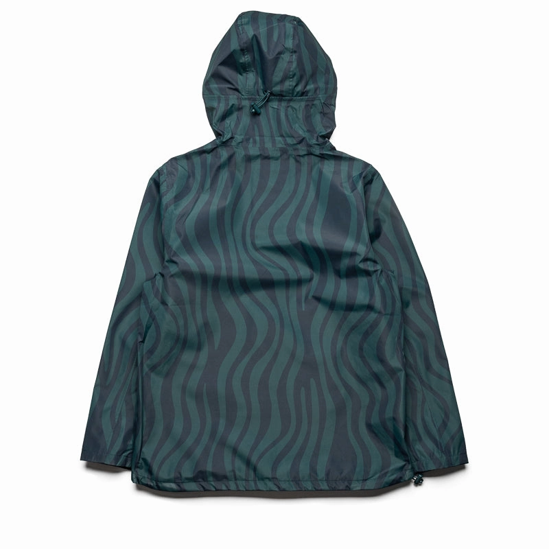 Relaxed Style Fashion Trend Parra Rain Flow Jacket - Green