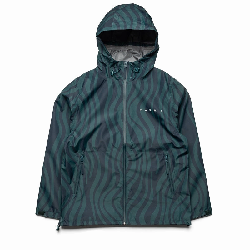 Parra Rain Flow Jacket - Green SustainableProduction
