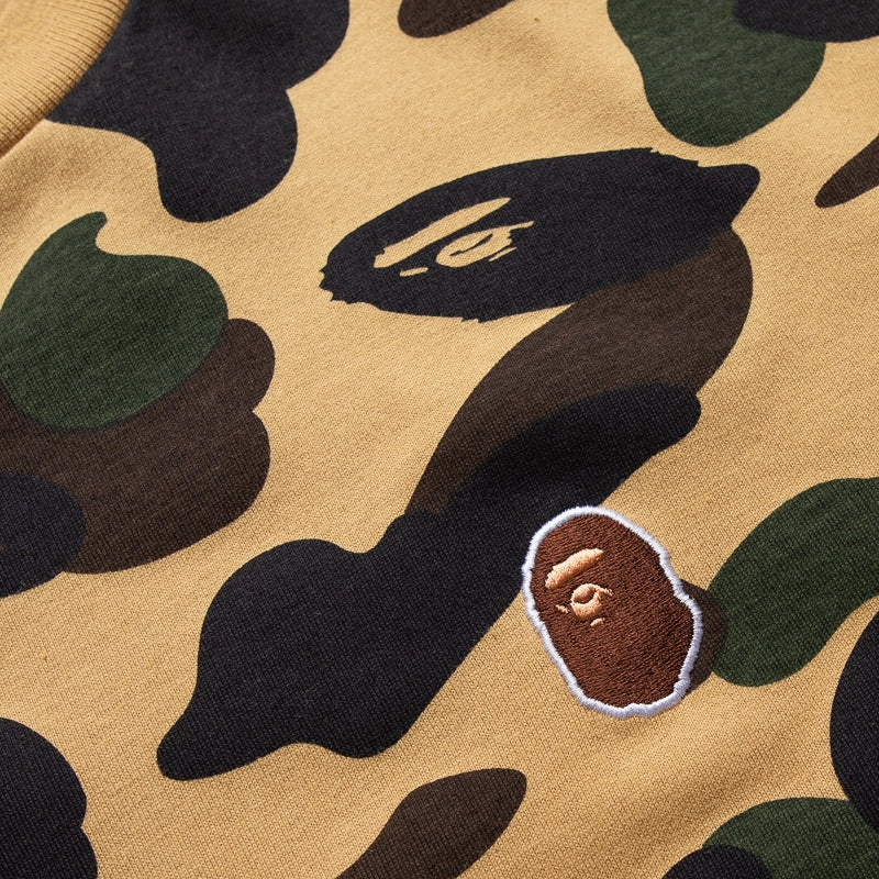 A Bathing Ape 1st Camo Point Tee - Yellow Comfortable fit Antibacterial Treatment