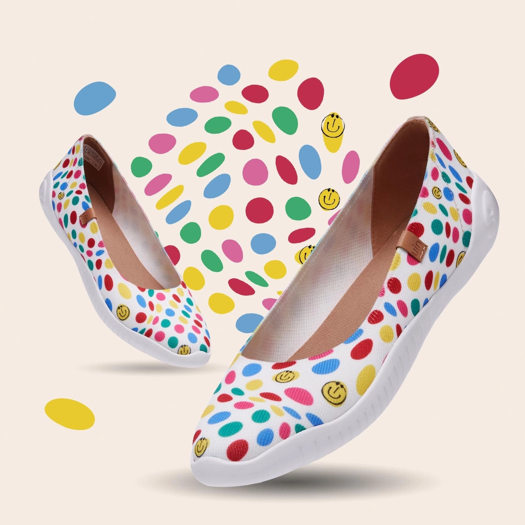 Dotted Joy 3 Menorca III Women Chic Slip-ons