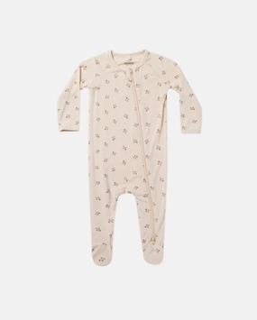 Rich Tone Summer Outfit Modal Footie | Holly Berry