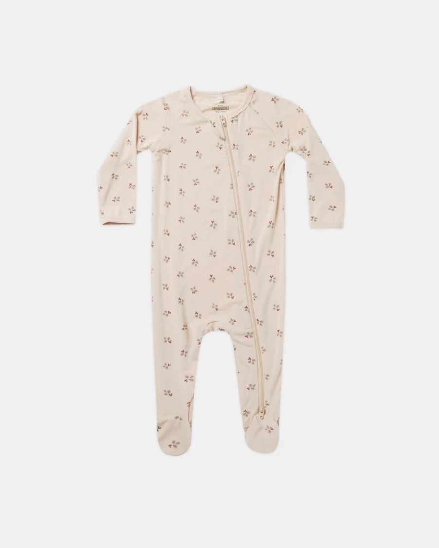 Rich Tone Summer Outfit Modal Footie | Holly Berry