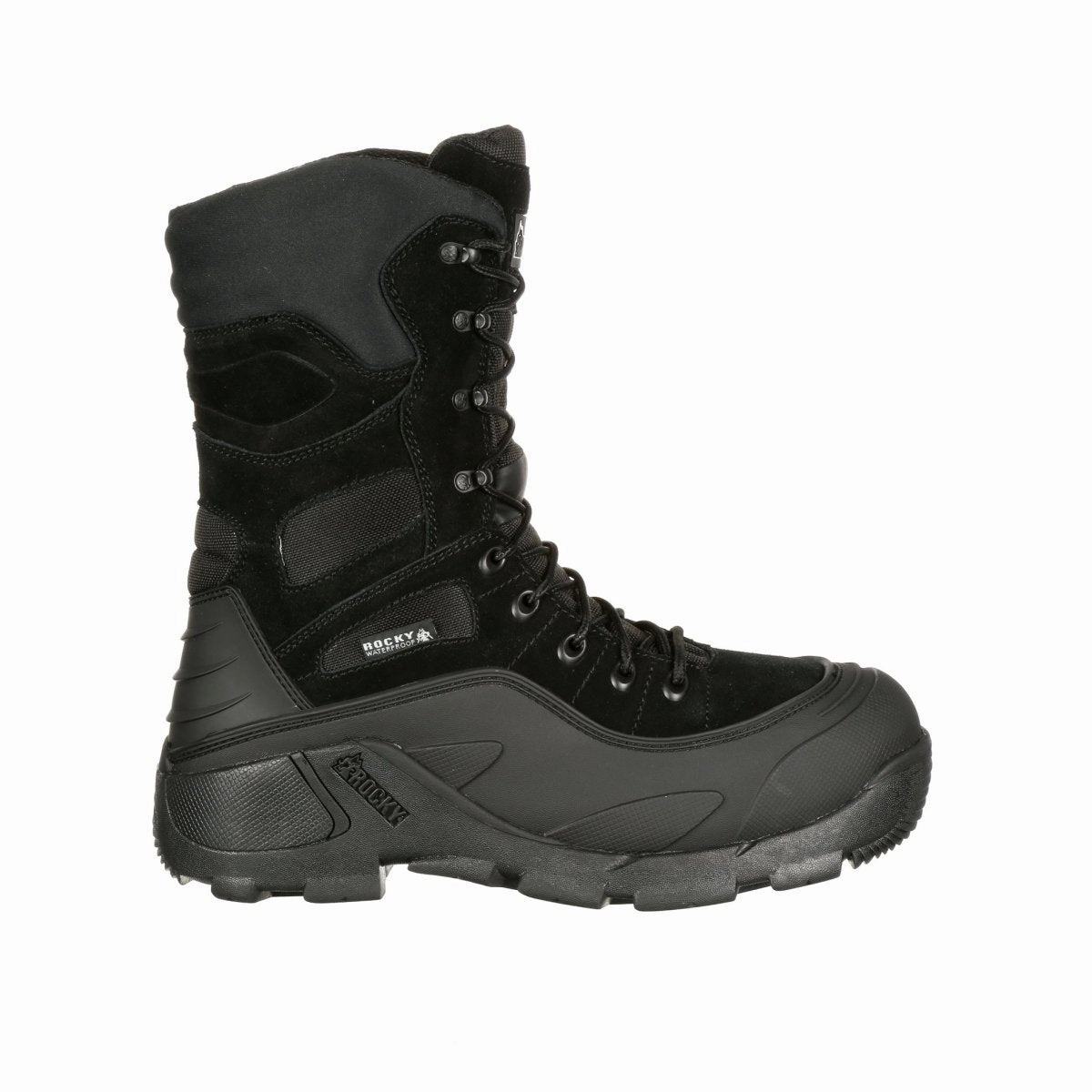 Step Control Rocky Blizzard Stalker Men's Waterproof 1200g Insulated Boots Fq0005455 In Black