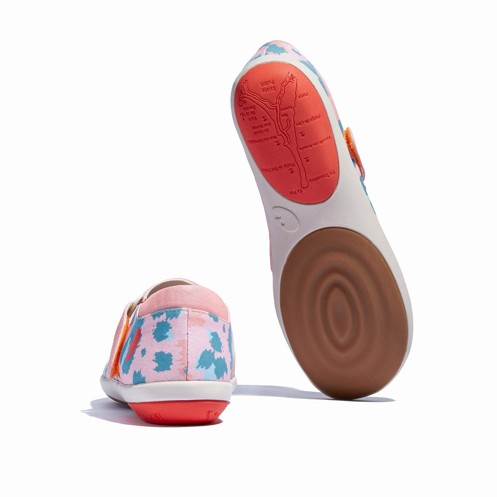 Sleek Profile Shoes Harbor Day Pink Blue Leopard Illetes III Women