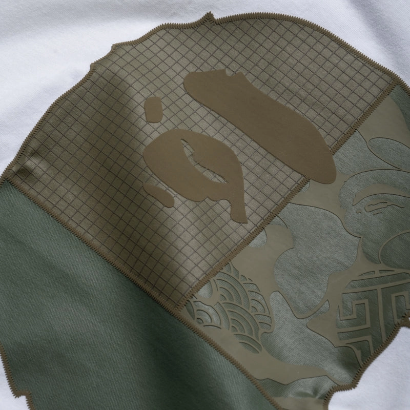 Fashion Footwear A Bathing Ape A Rising Bape Tee - White