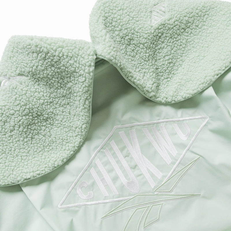 Glitter Glow Tobe Nwigwe x Reebok Sideline Jacket - Mint