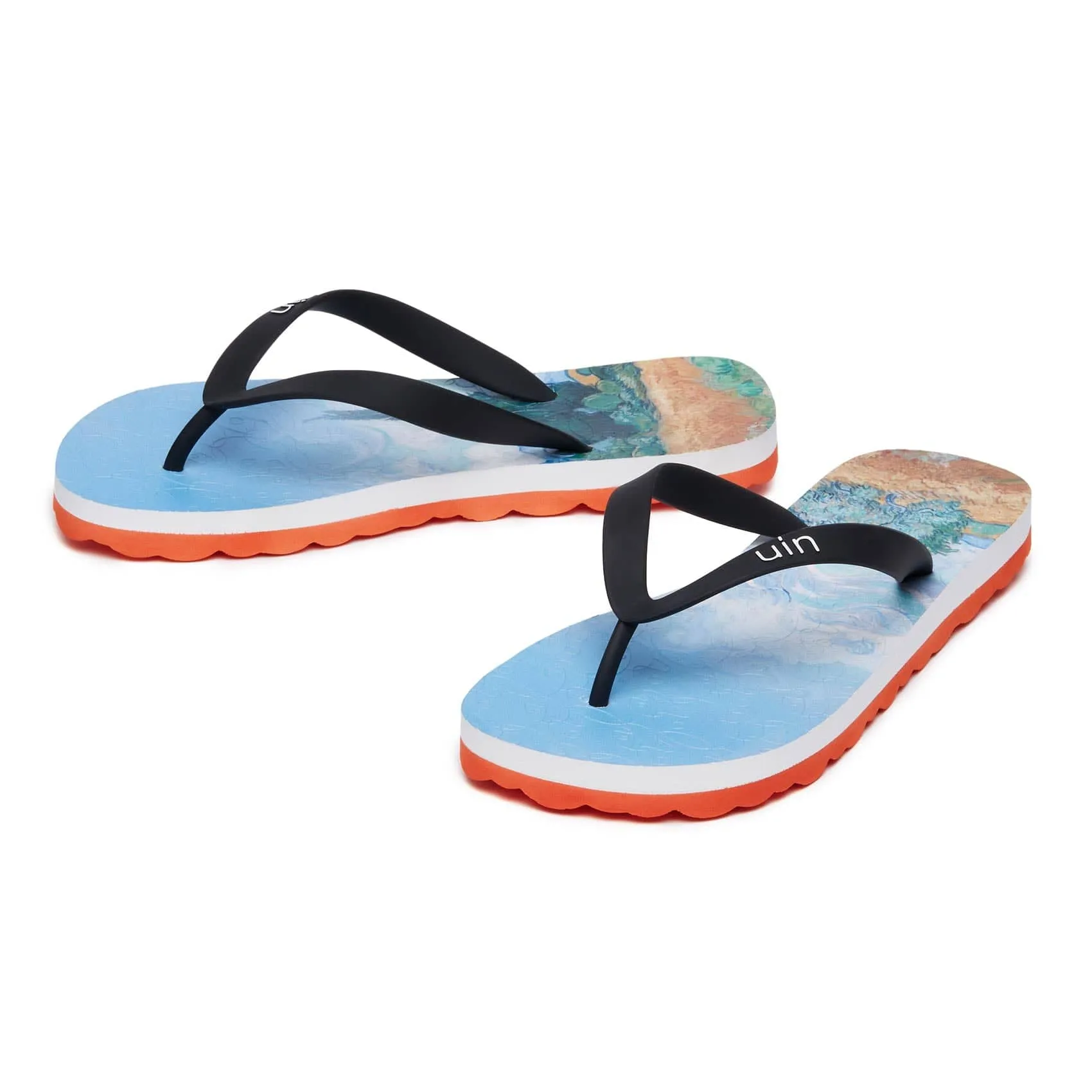 Van Gogh Wheatfield with Cypresses Blanes Women Comfortable Travel