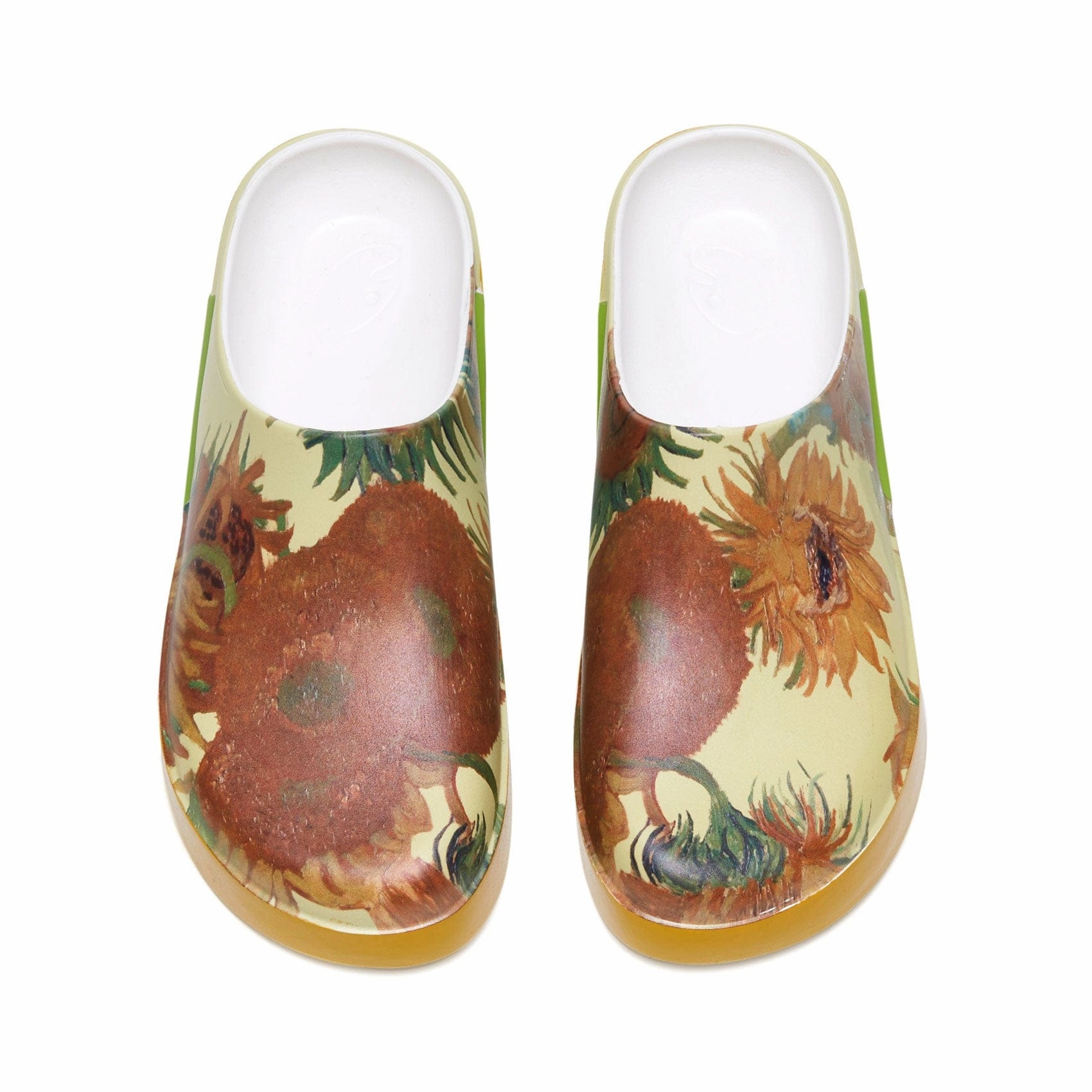 Van Gogh Sunflowers Tenerife Men Light Slip-on Shoes Comfort Sandals