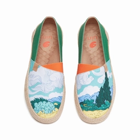 Easy Comfort Van Gogh Wheatfield with Cypresses Marbella I Women