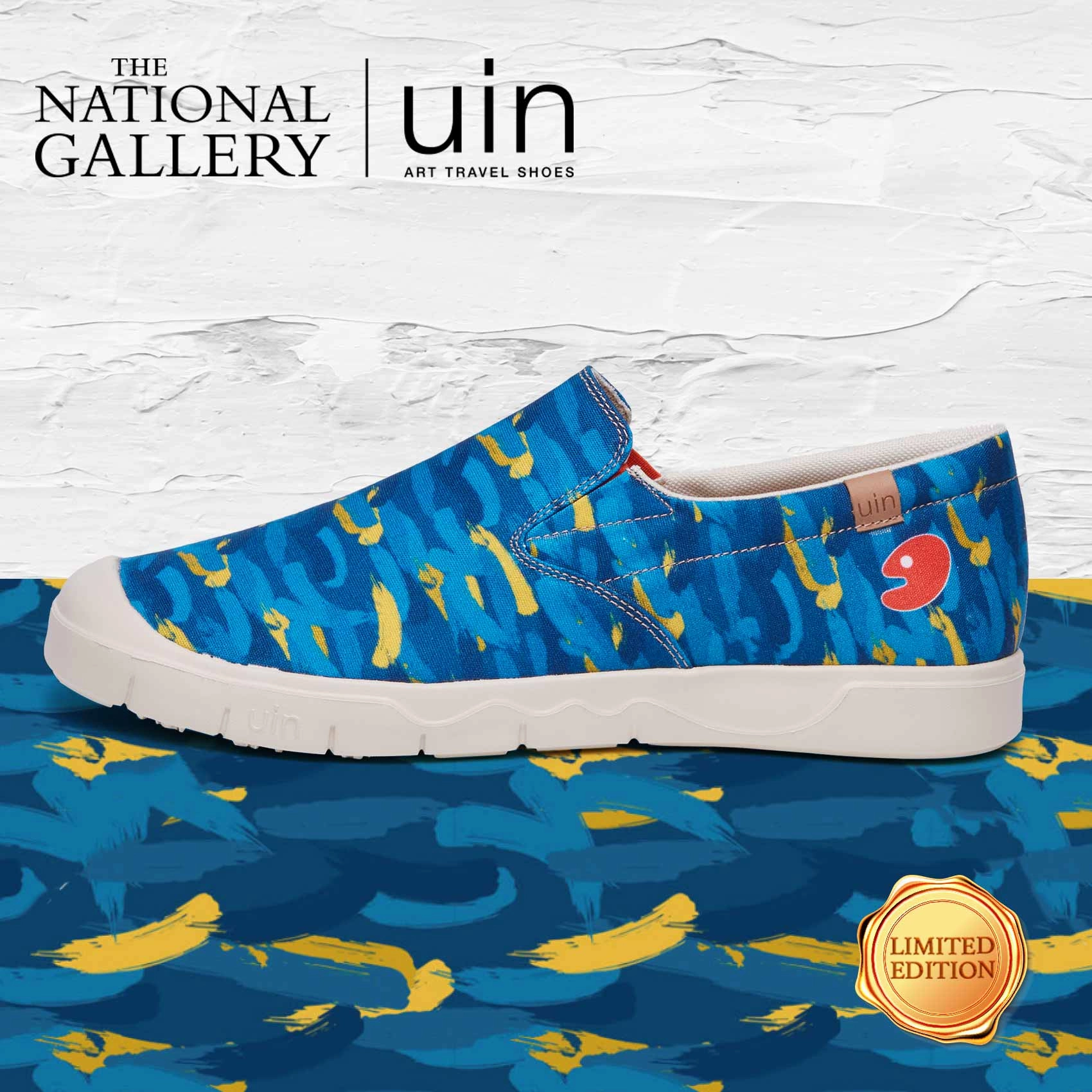 Soft Grip Van Gogh Wheatfield with Cypresses V1 Cadiz Men