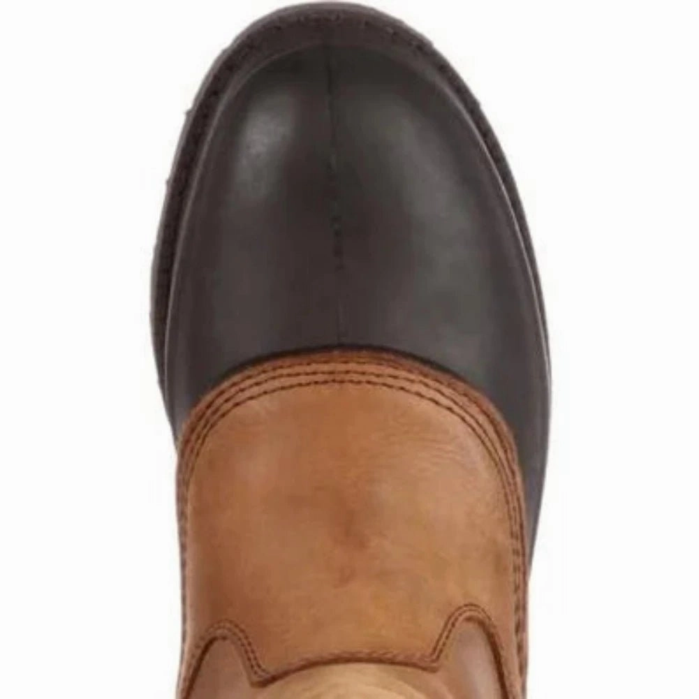 Quick Dry Interior Georgia Boot Muddog Men's Wellington Work Boots G5514 In Brown