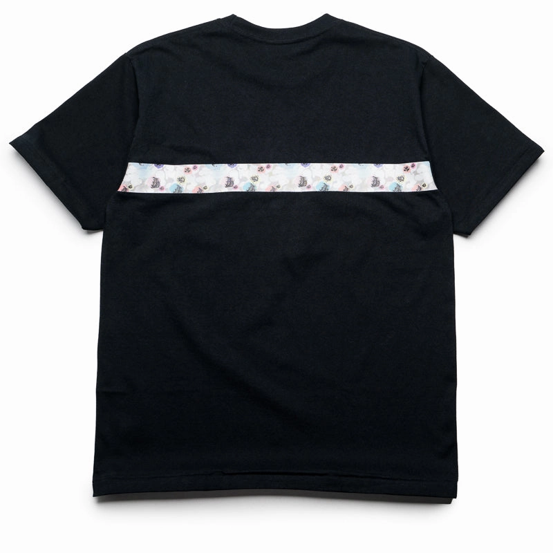 Durable materials A Bathing Ape Floral Camo Tape Tee - Black