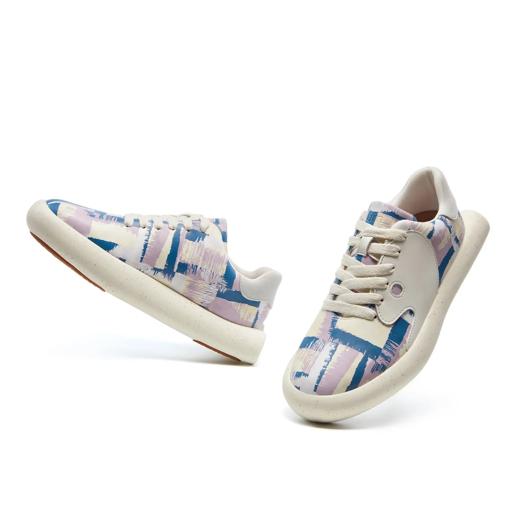 Heel Lockdown System Elastic Collar Pastel Blue Dream Women