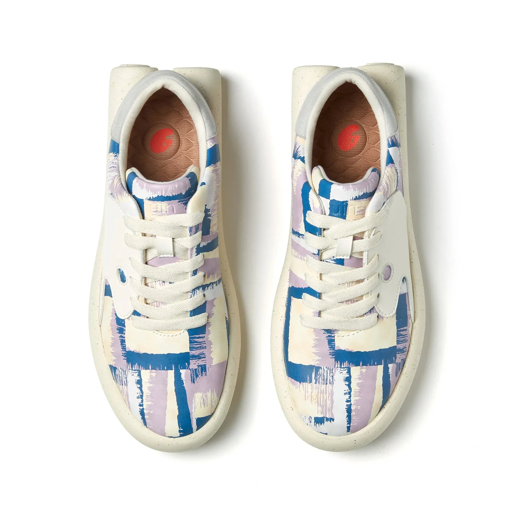 cushioning system LaceUpDesign Pastel Blue Dream Women