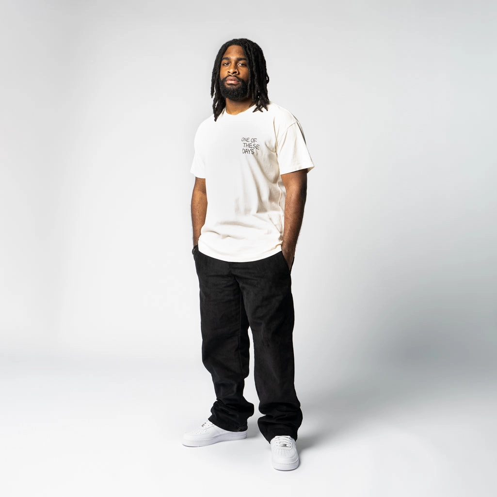 WaterRepellent Coating One Of These Days Corduroy Pant - Black