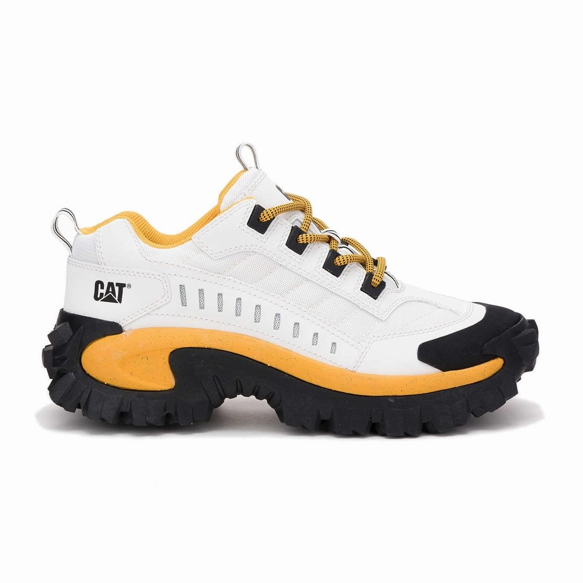 Impact-resistant Design Comfort Guard Shoes Caterpillar Intruder Unisex Shoe (p723902) In Star White