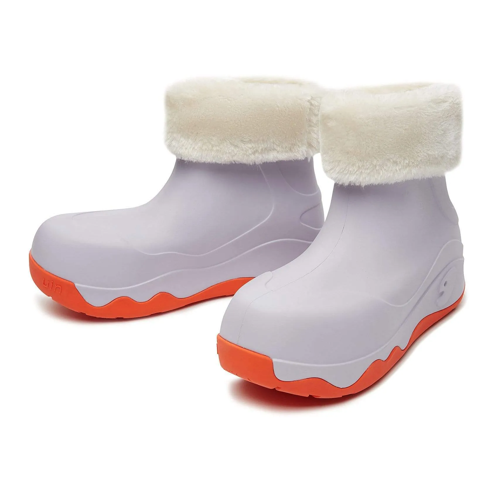 Lilac Navarra Boots with Napped Linings Women Energy Return Core Fashionable Design