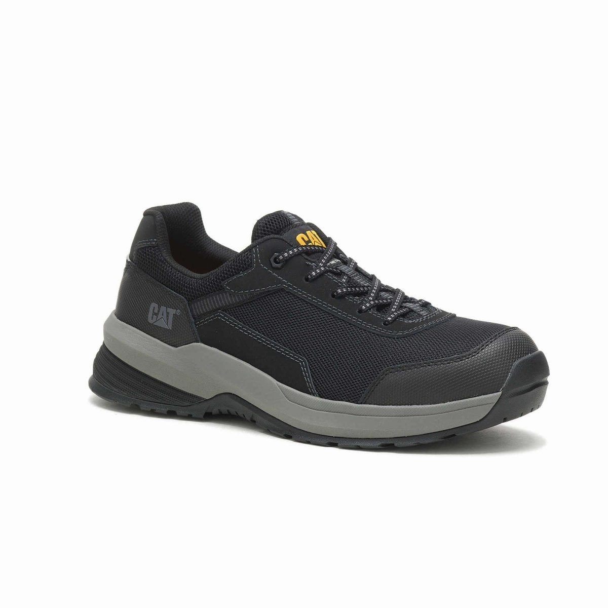 Caterpillar Streamline 2.0 Mesh Composite Toe Men's Work Shoe (p91352) In Black High Traction Heavy Duty Traction