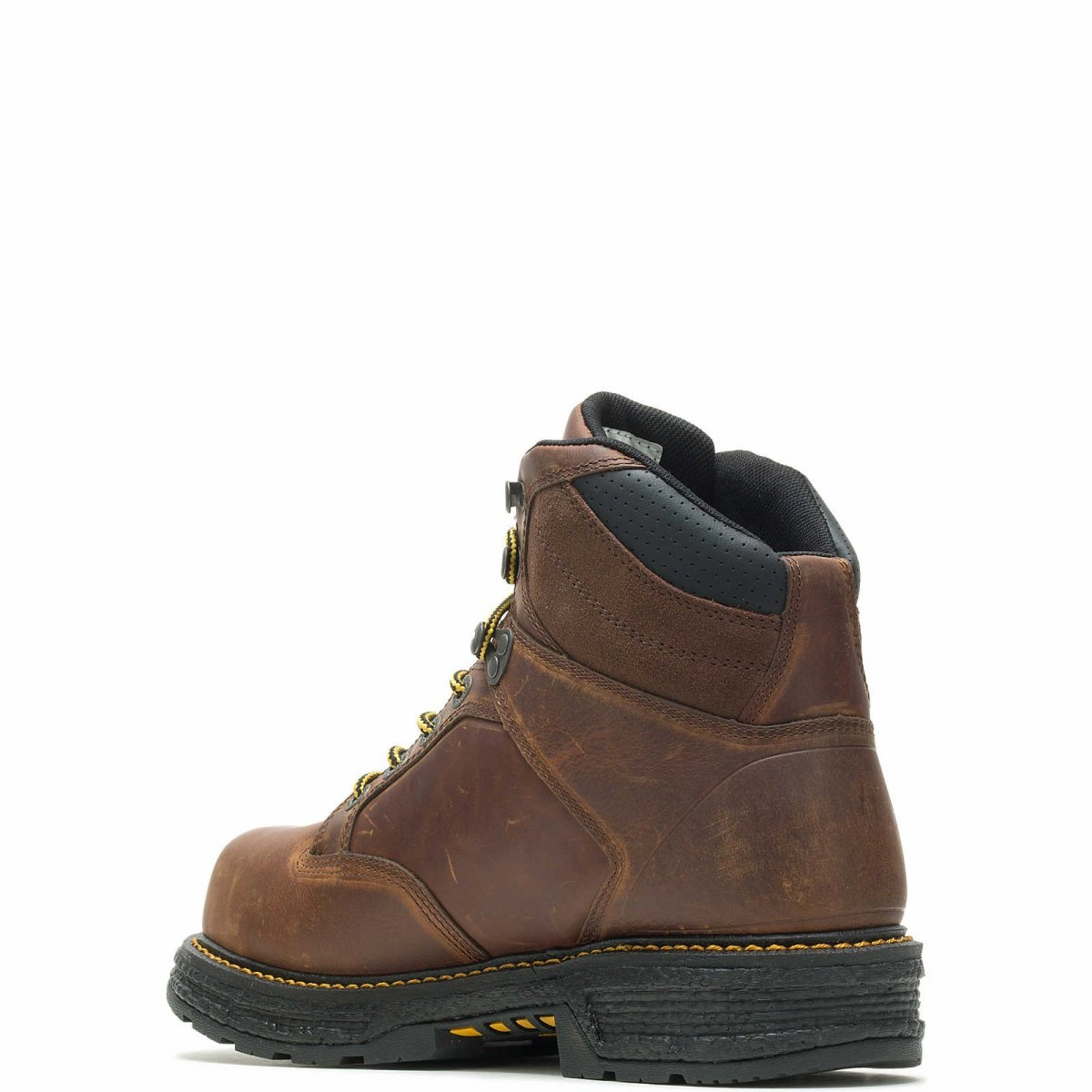 High-Traction Design Flexibility Fit Wolverine Hellcat 6" Cm Men's Safety Toe Work Boot (w201175) In Tobacco