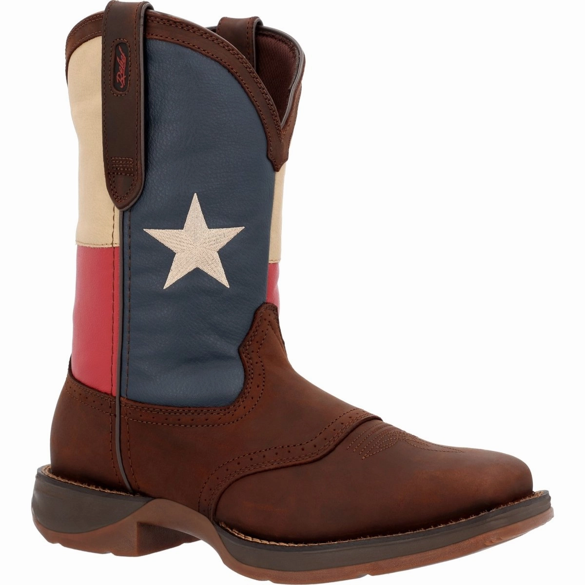 Performance Ready Extreme Durability Durango Rebel Men's Texas Flag Western Boots Db4446 In Blue