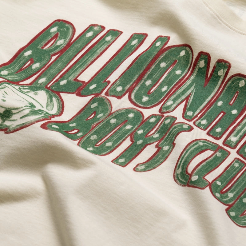 Princess Glow Billionaire Boys Club Curse Tee - Winter White