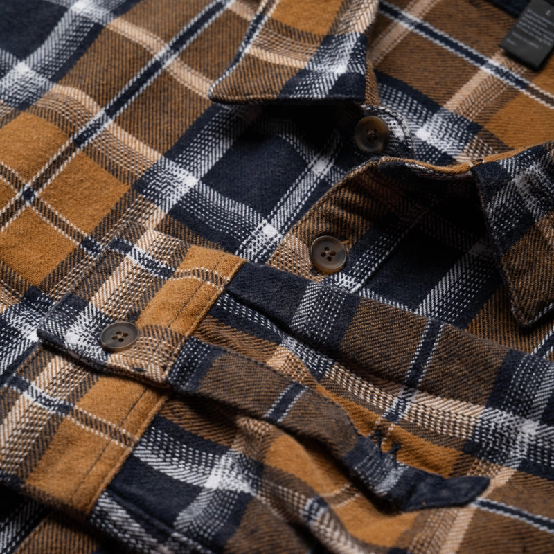 Village Charm Ksubi Rosebowl 1999 L/S Shirt - Rusted Navy