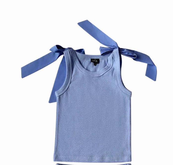 Bow Tank Top Travel Light