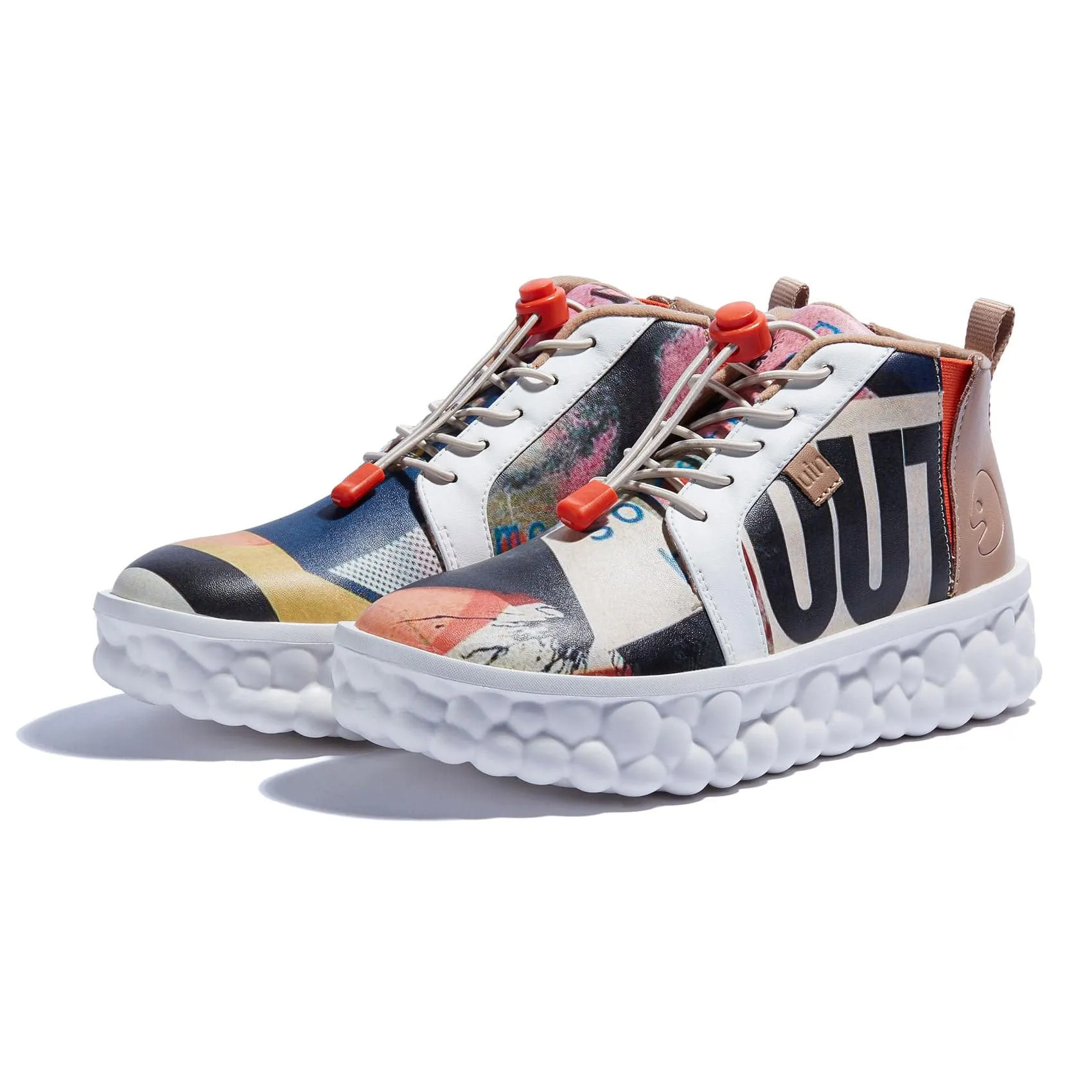 Flexible TPU Shank Adjustable lacing Back to 90's Las Ramblas VIII Women