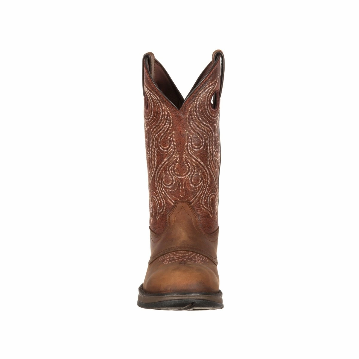 Durango Rebel Men's Brown Saddle Western Boots Db5474 In Dusk Velocity And Bark Brown Square Toe Outdoor Fit