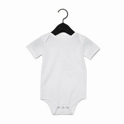 White Bodysuit WrinkleResistant Finish Multi-Purpose Wear