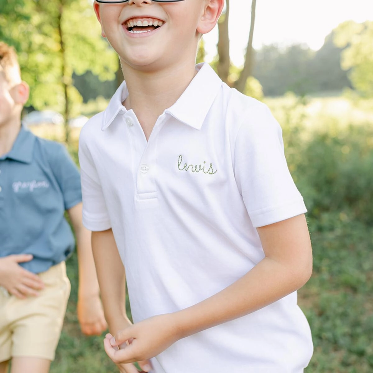 White Knit Polo Fantasy Mood Motion Core