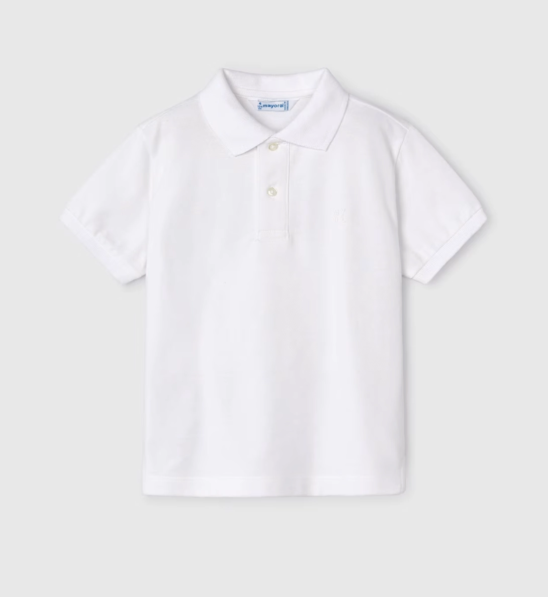 White Polo Shirt Comfort Wear