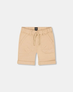 QuickDrying Fiber Stretch Twill Short - Beige