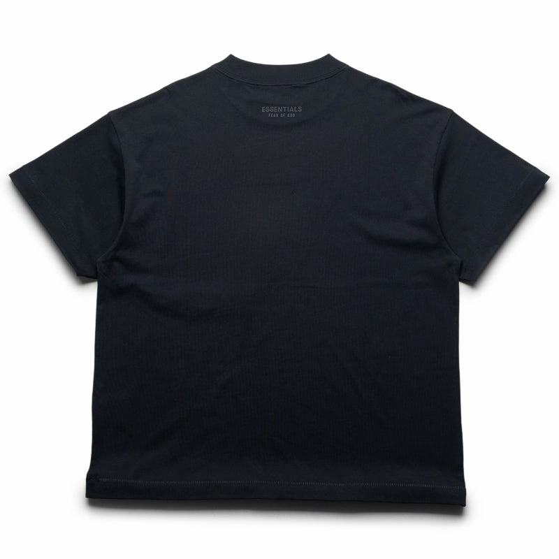 Free Fit Gloss Fit Fear Of God Essentials Vintage Fit Tee - Jet Black