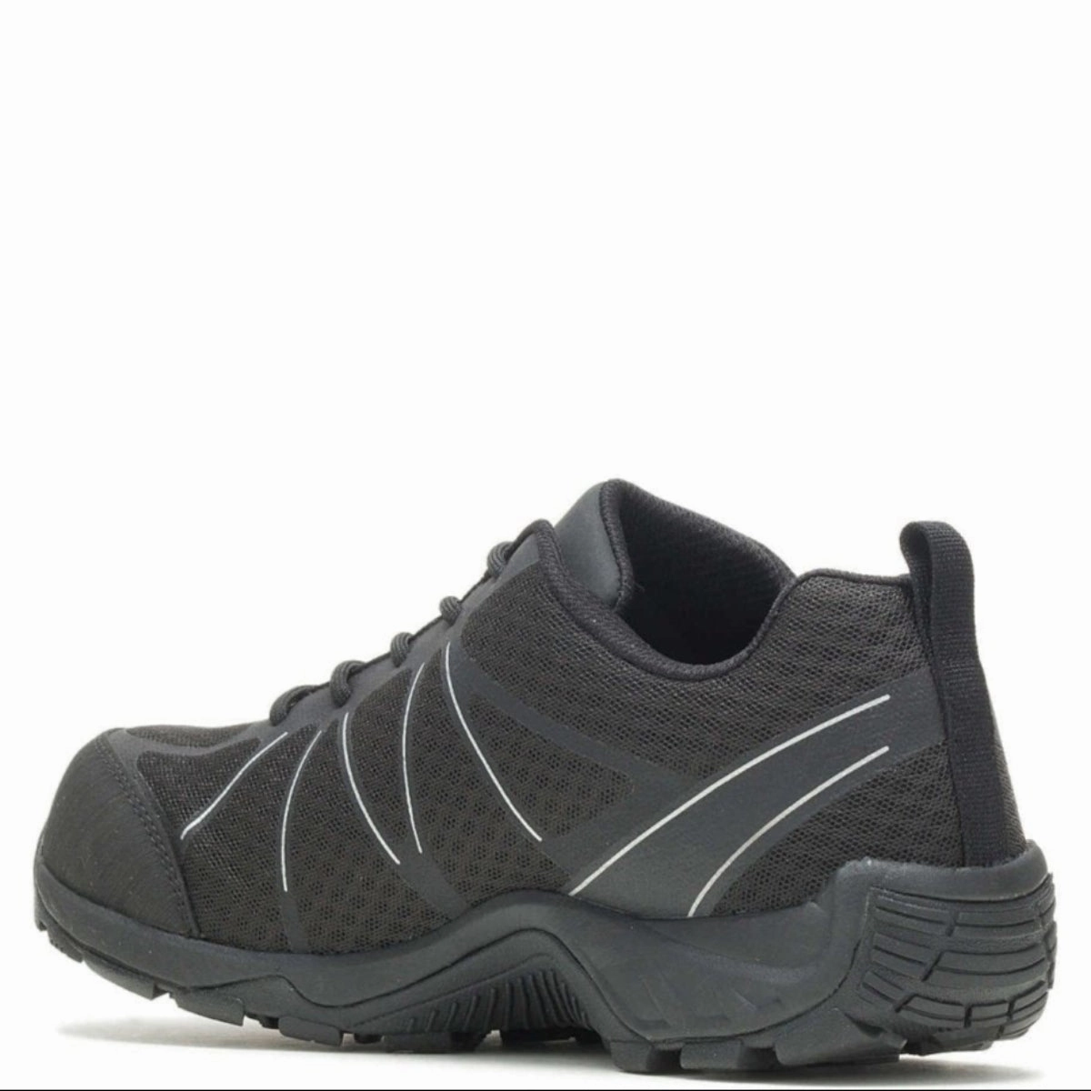 Wolverine Amherst 2 Low Ct Men's Work Shoe (w201147) In Black Resilient Construction
