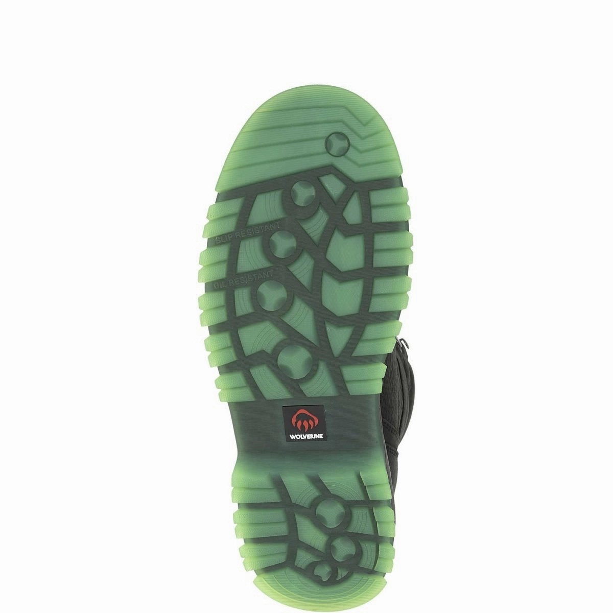 Wolverine Floorhand Lx Cap Toe Men's Steel Toe 6" Work Boot (w231098) In Black Shock Absorbent