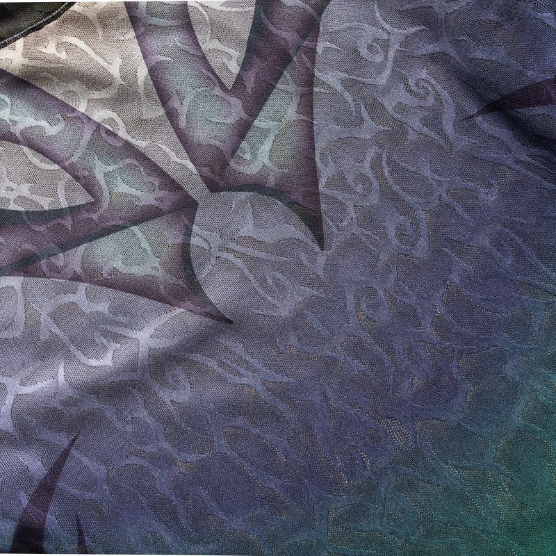 Women's Aries x Puma Dress - Fluro Green Pes Glitter Glow SplitHemDesign