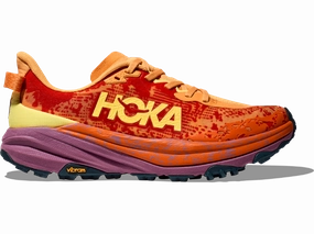 Women's Hoka Speedgoat 6 - Technical Trail Runner Anti Debris Gaiter deep lug sneakers