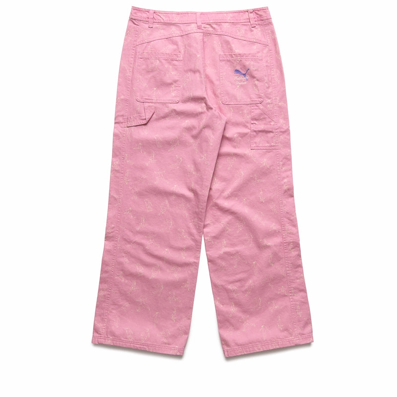 Women's KidSuper x Puma Pants - Mauved Out Lean Glow Saga Fit