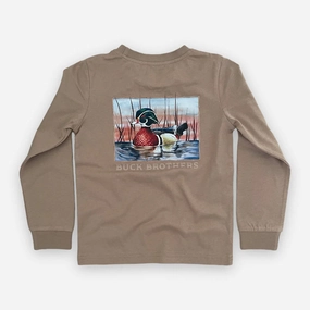 Wood Duck Long Sleeve Tee SoftenedEdges