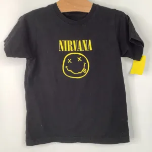 Retro Size 4: Nirvana Black/Yellow T-Shirt