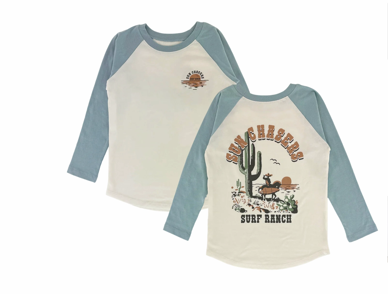 Long Sleeve Raglan- Surf Ranch NonRestrictiveSilhouette Fall Core