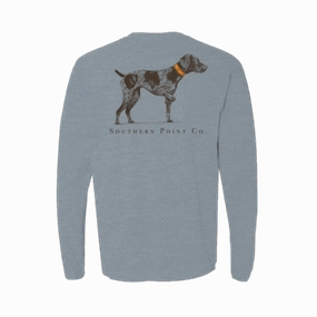 Youth Long Sleeve Greyton Tee - Ice Blue HighCollar Style Summer Outfit