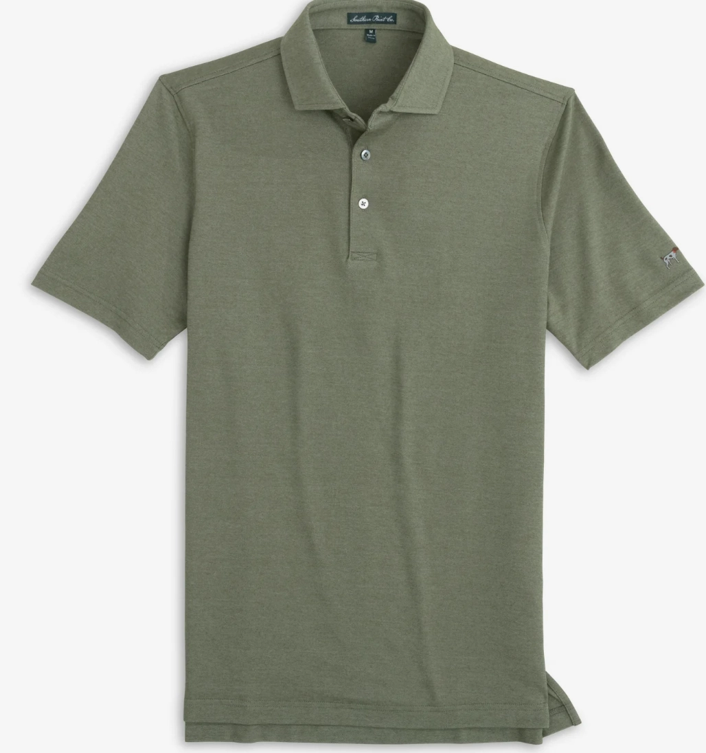 Youth Maxwell Polo - Hunter Green Cozy Wrap Team Edge